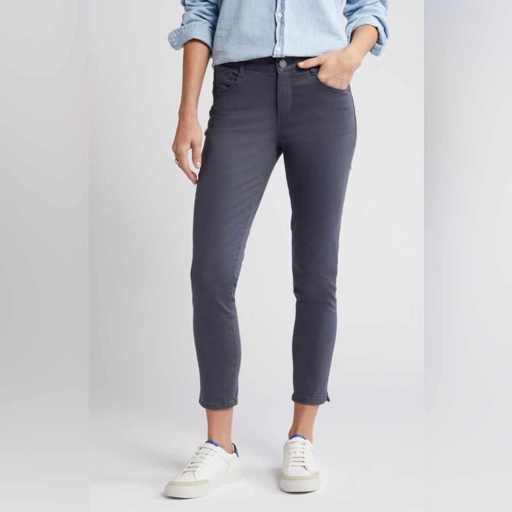 Democracy 'Ab'Solution High Waist Ankle Skinny Jeans in Shadow: 10